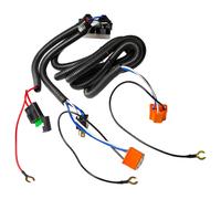TEMU Harnés de relé H4 1 juego 2 Conector de faros H6054 Faros LED H4 Kit de cableado Intensificador de para 9003 6054 para TOYOTA Pickup para JEEP Reparación de faros Luz Dimmer Problema de