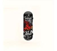 TEMU Hay para elegir, un tamaño de 3.9 pulgadas X 1.14 pulgadas, un skateboard con diapasón de de capas equipado con rodamientos, diseñado para una de fingerboarding profesional, para trucos de