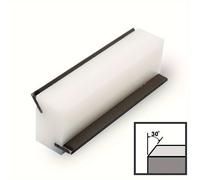 TEMU Herramienta para y Biselar Trastes de Guitarra, Lima de Acero Fino con Ángulos de 30° y 45°, para Trastes de Acrílico, Luthier de Guitarra