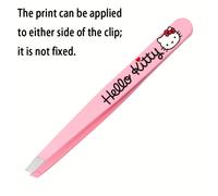 TEMU Herramientas de Belleza Sanrio - Pinzas para Cejas, Pinzas Anguladas para Dar Forma a las Cejas, Pinzas para Eliminar Facial