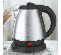 TEMU Hervidor de Agua Eléctrico de Acero Inoxidable de 1500W, Calentador de Agua Eléctrico, Antiadherente, Autoapagado, Protección Contra Sobrecalentamiento, Indicador , Capacidad de 1L
