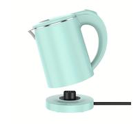 TEMU Hervidor Eléctrico Portátil de 0.6L | Base de , Ebullición Rápida, Hervidor de Viaje de Acero Inoxidable, Ideal para Cocina de Viaje, Café, Té