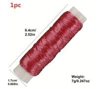 TEMU Hilo de pesca elástico de 1 pieza, diámetro 0,23 mm, de 250 metros/273 yardas por bobina, hilo de pesca invisible elástico que mantiene las carnadas en los ganchos.