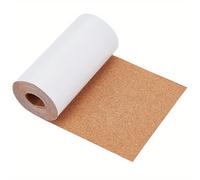 TEMU Hoja de Aislamiento de Corcho Autoadhesiva para Decoración de Paredes, Manualidades DIY y Suministros para Fiestas - Color Perú, 150x1mm, Rollo de 2.5m, para Invierno, Año