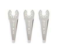 TEMU Hoja de Corte Universal de Acero Inoxidable con , Cuchillas para Raspador de Herramienta Oscilante para Raspar, Cortar y Eliminar Pintura, Calafateo, Adhesivo y Sellador