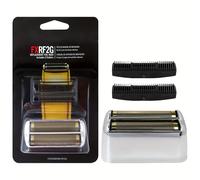 TEMU Hoja de Recambio y Cortadores para Afeitadora Compatible con BaByliss PRO Double FXFS2, /Plateado/Dorado