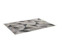 TEMU HOMCOM Alfombra de Salon Terciopelo Diamante 230x160 cm Alfombra con Base Antideslizante para Dormitorio Oficina Estudio