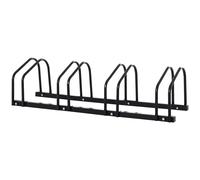 TEMU HOMCOM Aparcamiento para Bicicletas Soporte de Acero para Bicicletas en o Pared Estacionamiento para Interior y Exterior