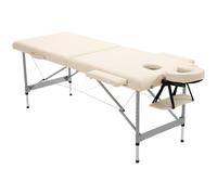 TEMU HOMCOM Camilla de Masaje Plegable Mesa de Masaje Portátil Ajustable en 7 Posiciones Reposacabezas y de Aleación de Aluminio para Fisioterapia Carga 130 kg 186x71x62-83 cm
