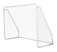 TEMU HOMCOM portería de fúltbol - Jaula de fúltbol - portería de entrenamiento Dim. 301L X 120L X 200H Cm - de metal Red de epoxi PE - estacas -