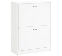 TEMU HOMCOM Zapatero Moderno Zapatero de Entrada Recibidor con 2 Cajones y Estantes Ajustables Zapatero para Pasillo 60x24x80 cm