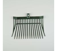 TEMU Horquilla de ABS Plástico con 16 Puntas, Herramienta y Duradera Anticorrosiva para Limpieza en Establos - Eficiente Forrajera e Accesorio Granja & Cuarto