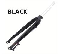 TEMU Horquilla de Bicicleta de Montaña de Aleación de Aluminio Ultra- MEROCA - Freno de Disco, Compatible con Ruedas de 26", 27.5" y 29" - Negro Elegante