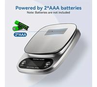 TEMU HOTU 1 , Unidades de Medida, Báscula Digital de Cocina de Precisión para Hornear y Cocinar - El Accesorio de Cocina para Medidas Exactas