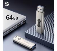 TEMU HP Original USB 3.2 Memoria Flash Metálica 256GB 128GB 64GB 32GB Pendrive de Velocidad, Dispositivo USB para Laptop y Escritorio, Oficina Diaria y Almacenamiento de
