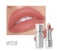 TEMU HS4024-03 [Temporada de ][2 unidades] HUASURV Labial Mate Nude, Color de Labios Mate Nude, Labial Hidratante, Labial Mate Sexy, Labial Aterciopelado, Cosméticos para Mujer, , Hidratante
