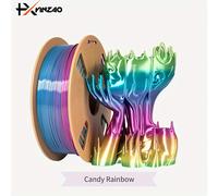 TEMU HUAXIAYINZAO 200g Filamento de PLA , 1,75 mm de precisión, material de impresión 3D multicolor, superficie sin , anti-deformación, compatible con impresoras 3D FDM