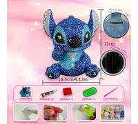 TEMU Hucha de Cerdo con Punto Colorido de Disney, con Decoración de Escritorio 3D de Diamante a .