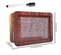 TEMU Hucha Electrónica, Ahorrador de Monedas de Madera, Contador de Efectivo, de de 10K