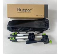 TEMU Huepar Portátil Ajustable de Aluminio para Nivel Láser, Cámara con Cabezal Giratorio Flexible de 3 Vías, Nivel de , Montaje de Tornillo de 1/4"-20