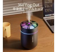 TEMU humidificador silencioso 2026, difusor de aromas y humidificador, entre 2 colores, humidificación de niebla ultrasónica, de aromas multifuncional, luz de , adecuado para el hogar, y el coche