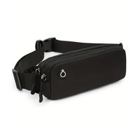 TEMU HUOHUO Bolsa Cruzada Ajustable para Hombres - Bolsa para Correr, Ciclismo y Actividades al Aire Libre, Ideal para Viajes, Gimnasio, Porta Teléfono y Cargador sin Manos (Correa Ajustable)