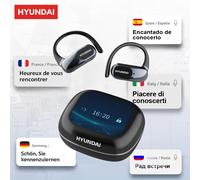 TEMU Hyundai OpenAirUltra-AI Edition AI Chat and 135 - language Translation Earphones for Travelers International Trips 2025 Hot New Release