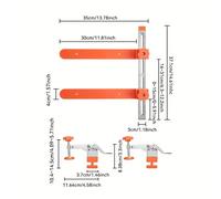 TEMU IMBOT, accesorio de guía de cajón mejorado, para carpintería y bricolaje, con diseño extendido y ajuste , con acero inoxidable.