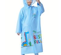 TEMU Impermeable Lindo para Niños con para Mochila y Ala Grande - para Actividades al Aire Libre y Regalos del Día del Niño