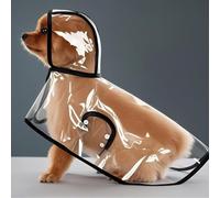 TEMU Impermeables transparentes para perros grandes, Golden Retrievers, , Pastores de múltiples lados, Ropa para perros grandes, Ropa para mascotas, Capas para mascotas