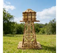 TEMU Industrial Retro - Rompecabezas 3D de Madera, de Construcción para Adultos, Proyecto DIY Arquitectónico y Regalo a , Ideal para , Fiestas y Vacaciones