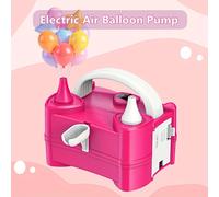 TEMU Inflador Eléctrico Portátil de Globos con Boquilla y Herramienta para , Bomba Aireada Idealpara Halloween Navidad Fiestas Cumpleañeros Decoración