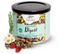 TEMU Infusión Digestiva de Manzanilla, Anís Verde, Menta Poleo, Romero, Pétalos de Rosa y Regaliz - Antioxidante Natural, Relajante, Sin Teína - Alivio Estomacal, Sin Cafeína, Té de Hierbas - 100g