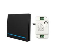 TEMU Inteligente RF433 Inalámbrico con Control Remoto, Se Puede Pegar en Cualquier para Operación