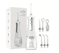 TEMU Irrihidro Oral Portátil Inalámbrico: 5 Boquillas para Brackets, de Agua de 300ml y Cuidado Dental