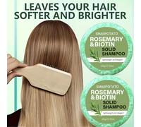 TEMU Jabón champú natural de , con limpiador herbal, cabelludo . Con una fórmula de vegetales, regula la grasa cabelludo y dice adiós al cuero cabelludo y descamado