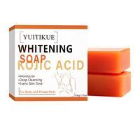 TEMU Jabón de limpieza con - en colágeno, y varios componentes, limpia a las axilas, el cuello, las rodillas, los codos y las íntimas, lo que lo adecuado para todo tipo de piel