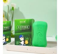 TEMU JABÓN DE MUGWORT Y 110G, JABÓN para LIMPIAR LA CARA, CUERPO/MANOS Y PIES, para TODAS LAS PIELS, JABÓN para HOMBRES Y MUJERES