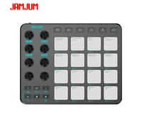 TEMU JAMJUM MIDI Controlador de Pad/ Pad con RGB-LED-Pad - Compatible con PC/Móvil/Tabletas, Mezclador DJ Portátil para Presentaciones , DAW y Aplicaciones Móviles, para Musical