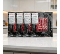 TEMU Jamón Ibérico de Cebo - 4 sobres de 100g - Elaboración tradicional - Ibéricos Faustino Gil