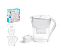TEMU Jarra Purificadora de Agua con Filtro 2,6L | Filtración Rápida, Impurezas, Diseño Compacto para Cocina y Nevera