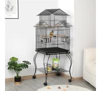 TEMU Jaula para Aves Costoffs con Soporte Rodante para Loros y Periquitos Grandes