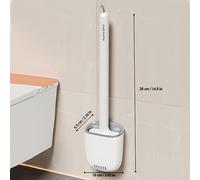 TEMU Joybos Cepillo de Baño de Silicona 2024 Cepillo de Inodoro en la Pared Diseñado para Inodoros