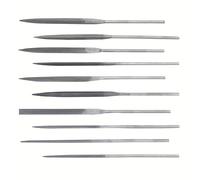 TEMU Juego de 10 Lima de Aguja Sin , 5.5'' Lima de , Corte con Dientes Medianos, Ideal para Trabajos Precisos y Detallados como Modelado, Desbarbado, Metal, Madera, etc