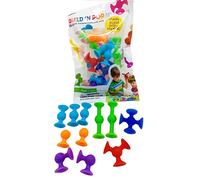 TEMU Juego de 11 Piezas con Ventosas Coloridas, Bloques Elásticos Educativos para Niños - Kit Sensorial
