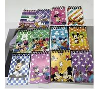 TEMU Juego de 12 cuadernos mini en de y Minnie de Disney - Diseños de personajes de dibujos animados adorables, para oficinas, escuelas o uso diario. Regalos ideales para el del año escolar