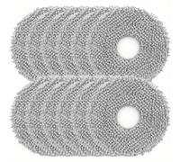 TEMU Juego de 12 paños de microfibra para trapeador, diseñados para varios modelos de Q y otros robots aspiradores compatibles, con paños de limpieza lavables