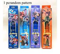 TEMU Juego de 12 piezas/ de lápices 2B de la película Zootopia de Disney, diseño divertido de dibujos animados, diseño ergonómico, para oficina, uso escolar, lápices , como regalo de o festivo