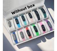 TEMU Juego de 12 pulseras M9 modernas y sencillas con pantalla táctil LED, reloj electrónico para deportes al y running, para hombres como mujeres
