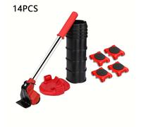 TEMU Juego de 14 piezas de herramientas robustas para y mover muebles, que 4 deslizadores y 1 , diseñado para ayudar a la reubicación y sin de sofás, camas, refrigeradores y más